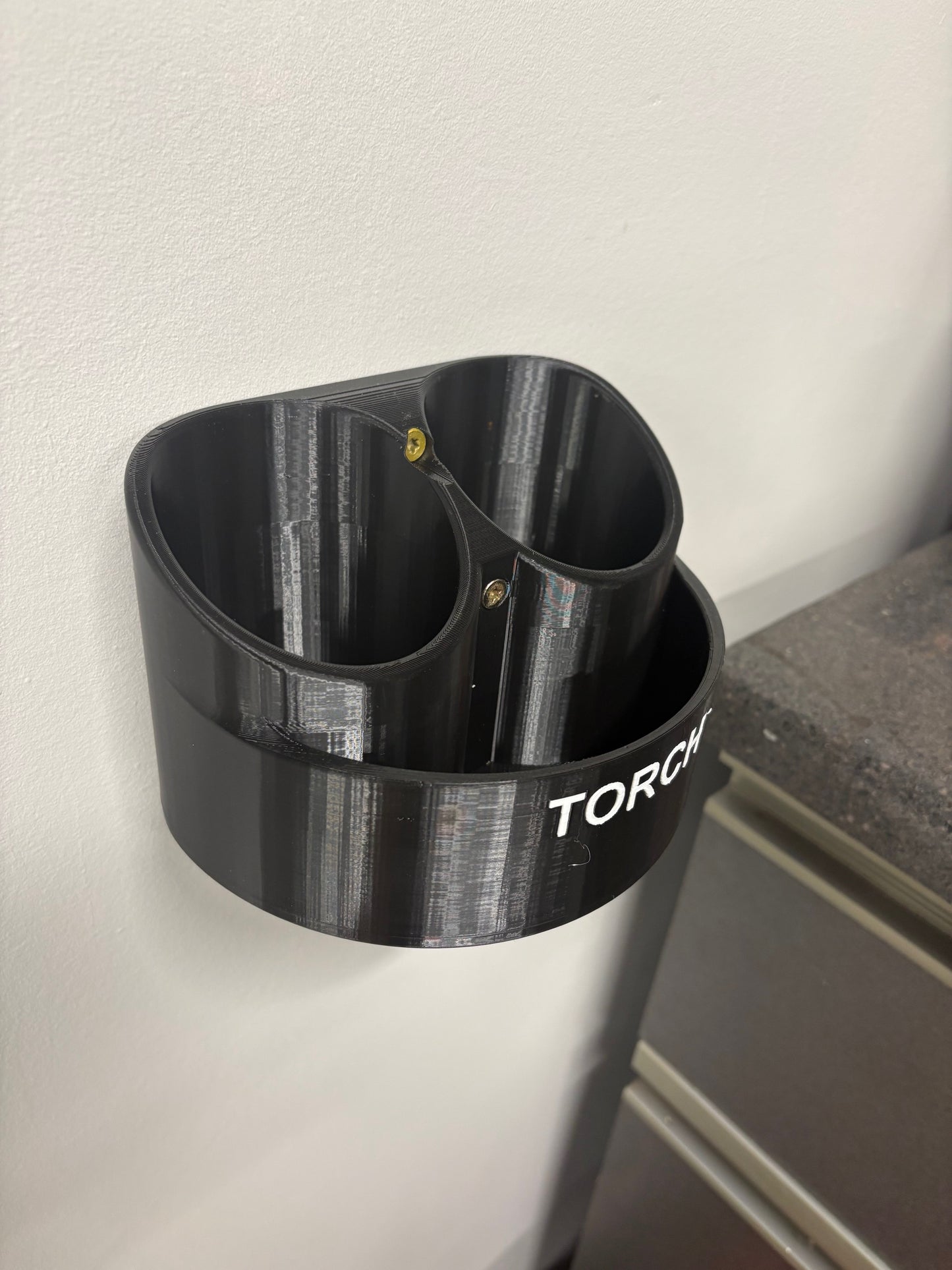 Wall mount Torch & tank holder