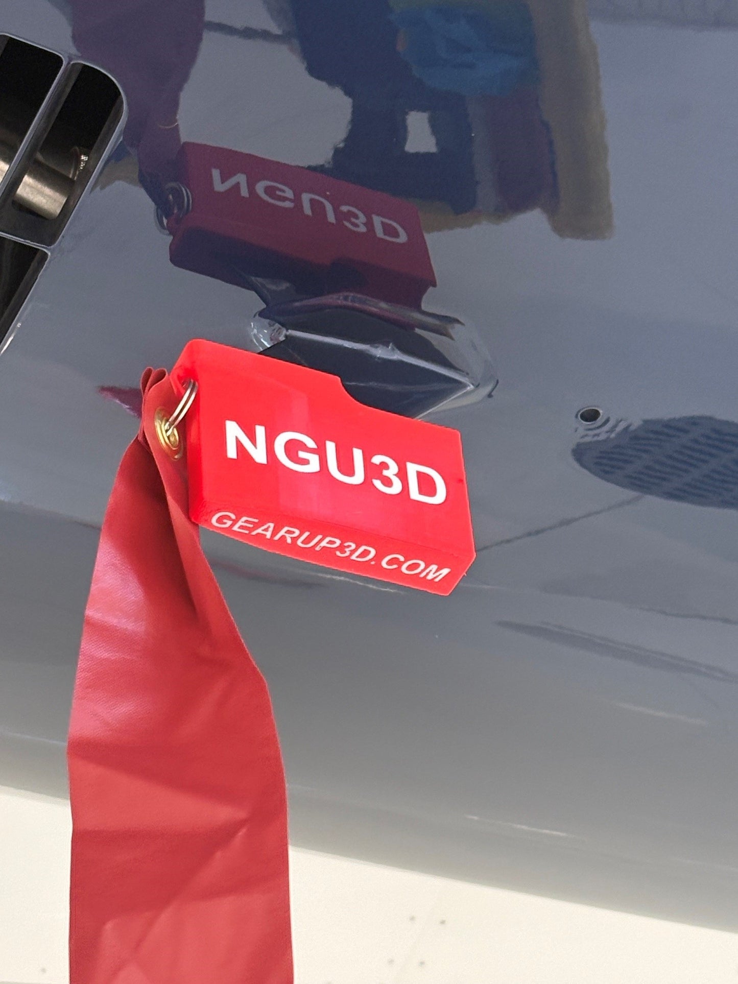 CUSTOM TAIL # G500/600 Engine cowl oil drain catch (2 ea)